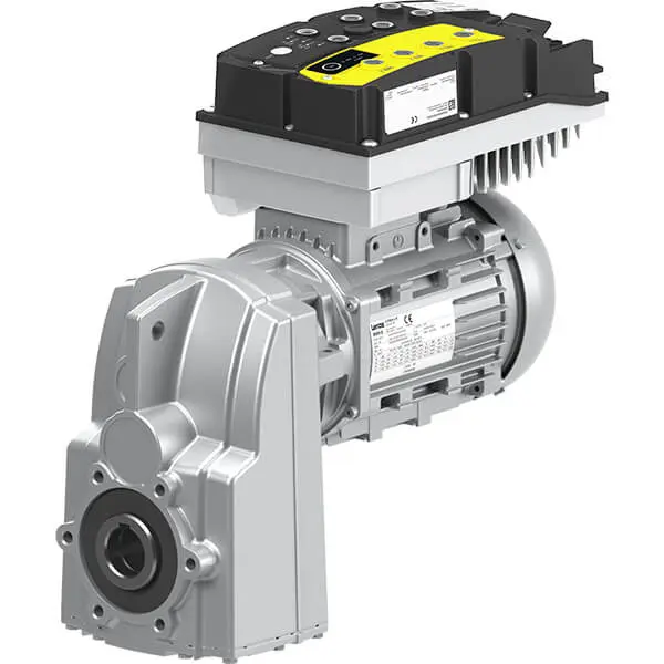 G500-S + M500 + I650 Motec Shaft-Mounted Helical redüktörlü motor